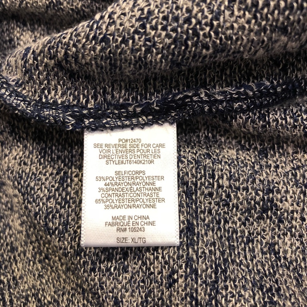 2[HIP] New! Long knitted blue sweater - Picture 7 of 8